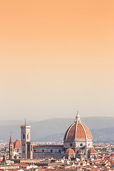 Image showing Florence Duomo view