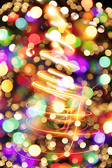 Image showing color christmas tree