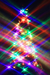 Image showing color christmas tree