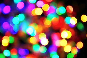 Image showing abstract christmas background