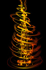 Image showing color christmas tree