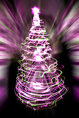 Image showing color christmas tree