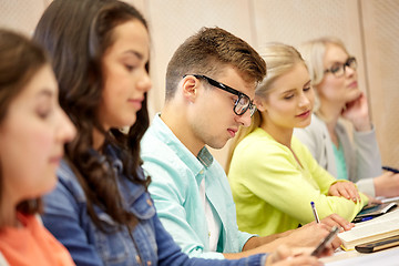 Image showing group of students at lecture