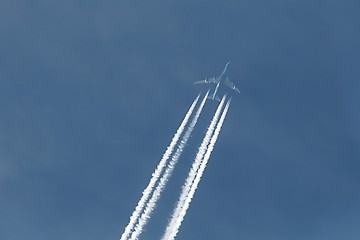 Image showing Plane at cruising altitude