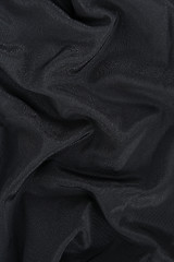 Image showing Black satin background