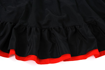 Image showing Spanish flamenco skirt