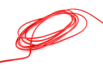Image showing Red cable