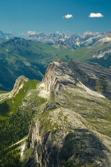 Image showing Dolomites Mountain Landscape