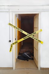 Image showing Crime scene signs