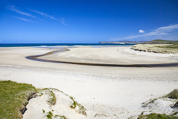 Image showing sand beach at Donegal Ireland