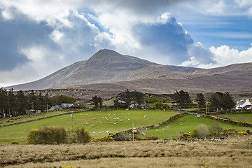 Image showing landscape scenery at Donegal Ireland