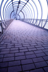 Image showing glass tunnel