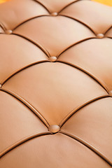 Image showing abstraction,  texture of the leather easy chair