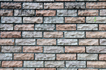 Image showing Old brick wall texture