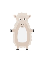 Image showing Funny sheep character