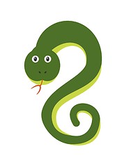 Image showing Funny snake character