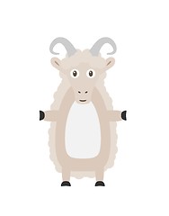 Image showing Funny sheep character