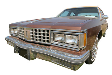 Image showing Vintage American Car 70's,