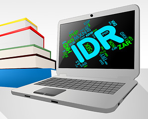 Image showing Idr Currency Indicates Exchange Rate And Broker