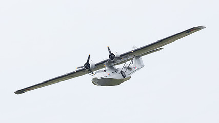 Image showing LEEUWARDEN, NETHERLANDS - JUNE 10: Consolidated PBY Catalina in 