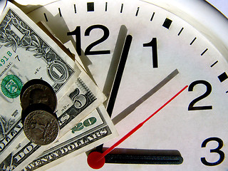 Image showing Time is money