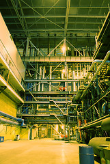 Image showing Pipes, tubes, machinery