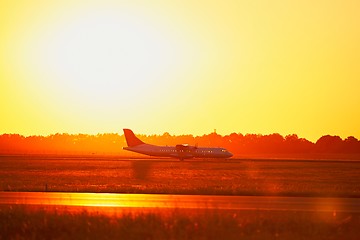 Image showing Traffic at the airport