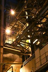 Image showing Pipes, ducts and tubes  at a power plant