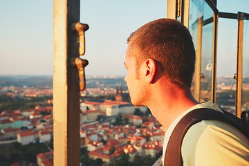 Image showing Tourist in the city