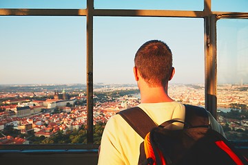 Image showing Tourist in the city