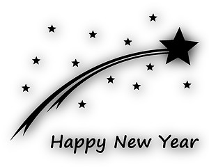 Image showing Happy New Year on white