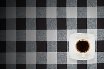 Image showing Coffee cup and saucer