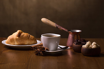 Image showing Coffee still life