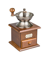 Image showing Vintage coffee mill