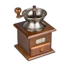 Image showing Vintage coffee mill