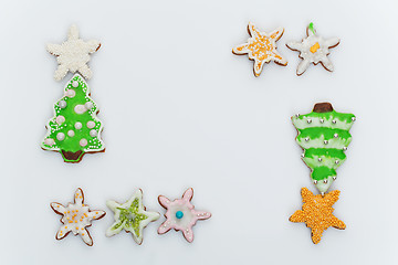 Image showing New year cookies