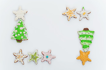 Image showing New year cookies