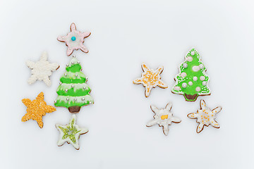 Image showing New year cookies