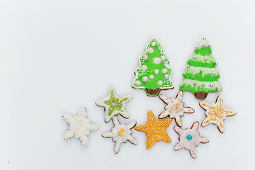 Image showing New year cookies