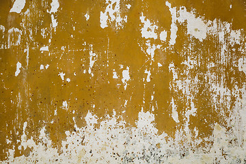 Image showing Old metal texture with peeling paint