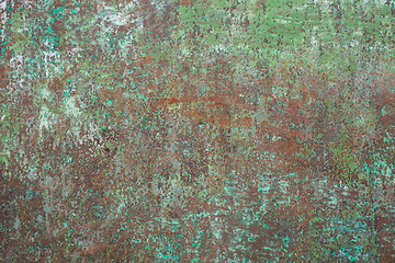 Image showing Rusty metal background