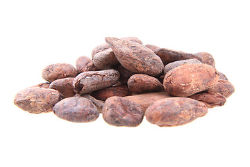 Image showing cocoa beans isolated