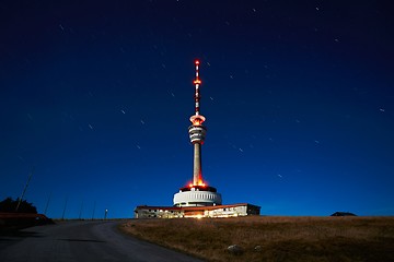 Image showing Starry night in the Czech Republic