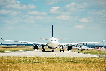 Image showing Traffic at the airport