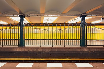 Image showing Traffic in subway