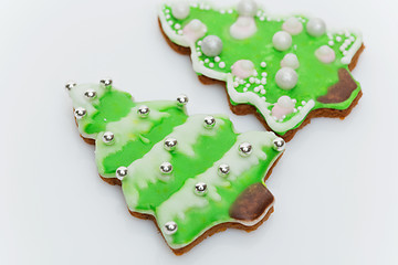 Image showing New year cookies