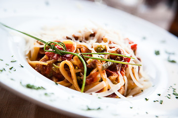 Image showing Italian Pasta - Fettuccine