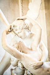 Image showing Psyche revived by Cupid kiss