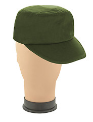 Image showing green baseball cap on a Manik