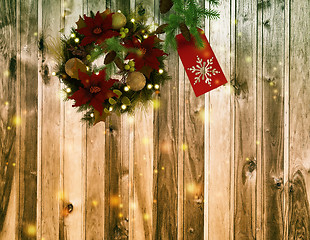Image showing Christmas and New year decoration for the holiday.